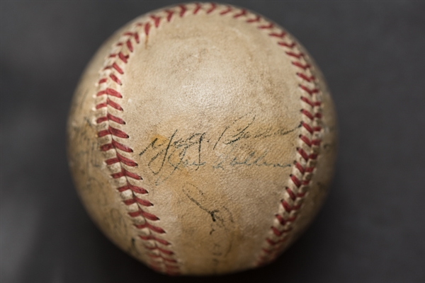 1951 New York Yankees World Series Team Signed Baseball - JSA LOA