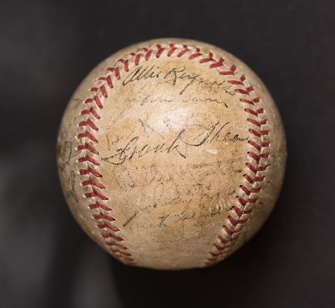 1951 New York Yankees World Series Team Signed Baseball - JSA LOA