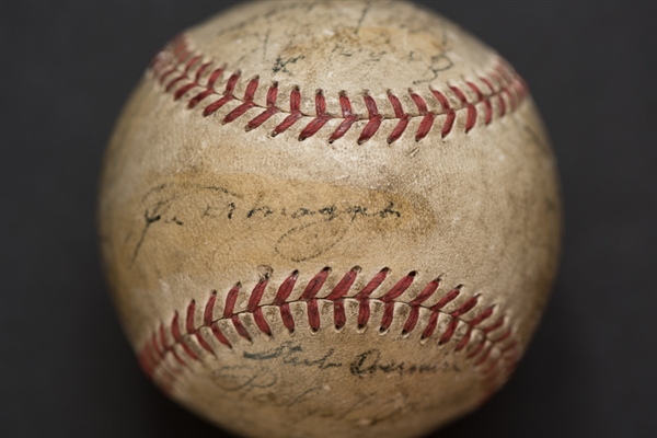 1951 New York Yankees World Series Team Signed Baseball - JSA LOA