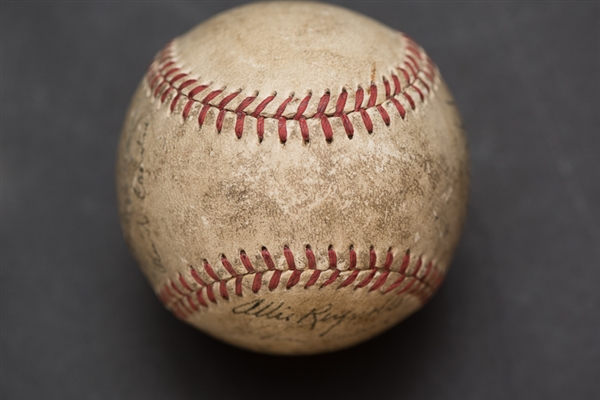 1951 New York Yankees World Series Team Signed Baseball - JSA LOA