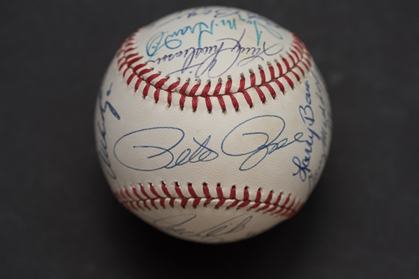 1980 Phillies World Series Team Signed Baseball -JSA