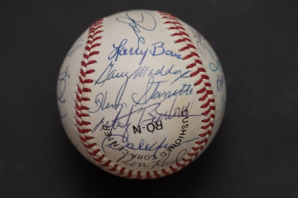 1980 Phillies World Series Team Signed Baseball -JSA