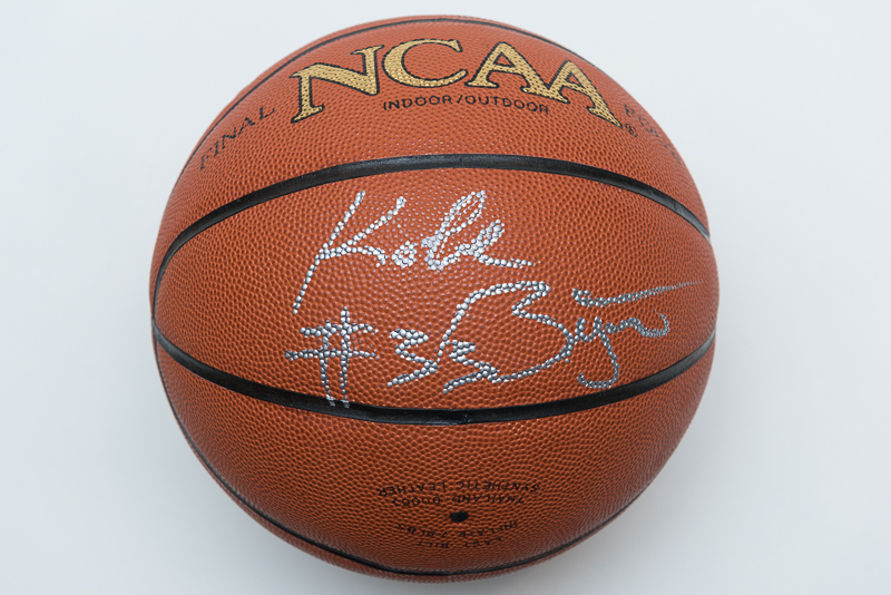 Lot Detail Kobe Bryant Signed And Inscribed Rawlings Basketball Jsa 