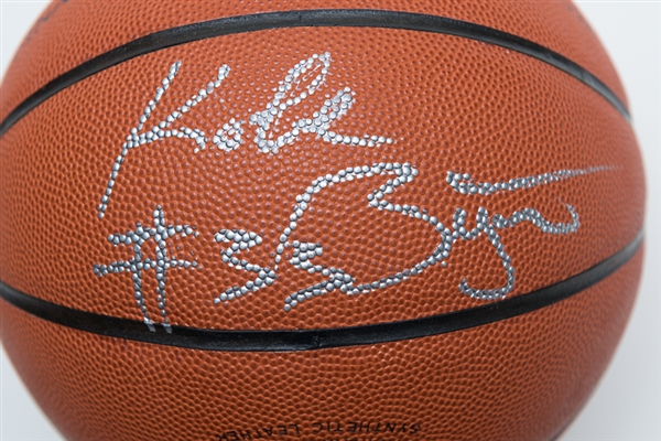 Kobe Bryant Signed & Inscribed Rawlings Basketball  - JSA