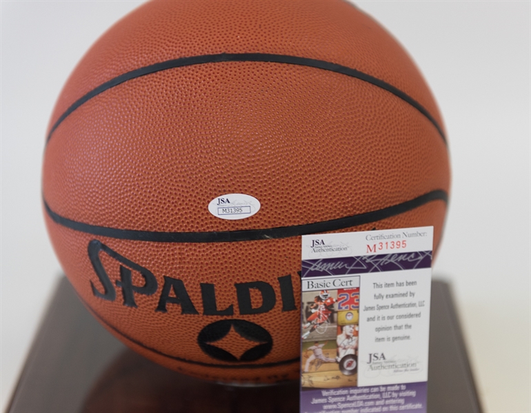 Charles Barkley Signed NBA Spalding Basketball - JSA 