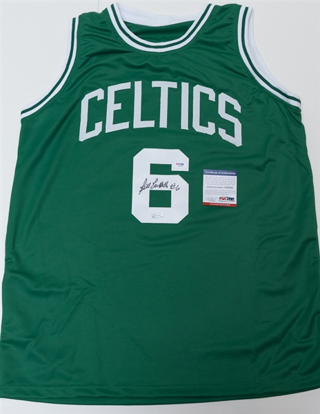 Bill Russell Boston Celtics Signed & Inscribed Jersey - PSA/DNA