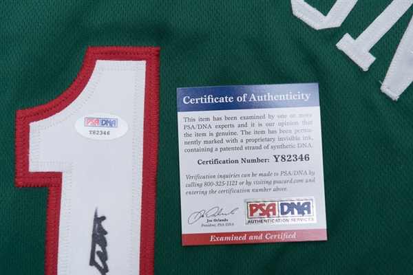 Oscar Robertson Signed Jersey (PSA COA)