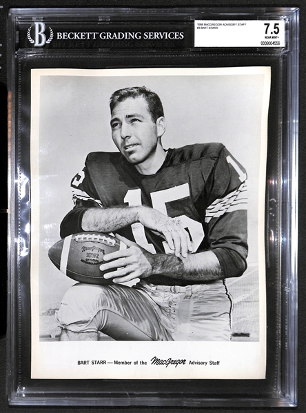 1968 #3 Bart Starr MacGregor Advisory Staff Print - BVG 7.5