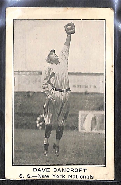 1922 E121 American Caramel Dave Bancroft - HOF