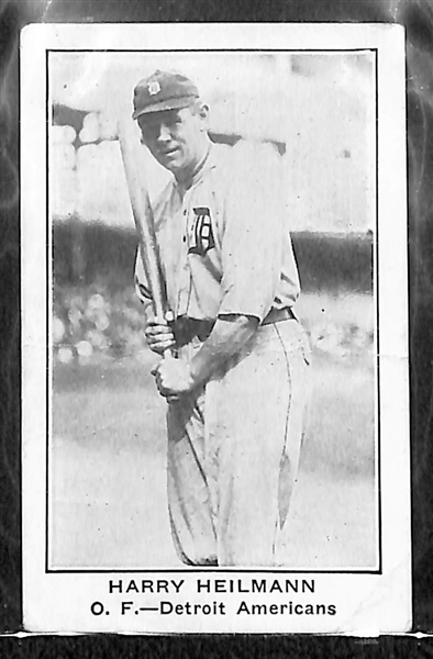 1922 E121 American Caramel Harry Heilmann - HOF