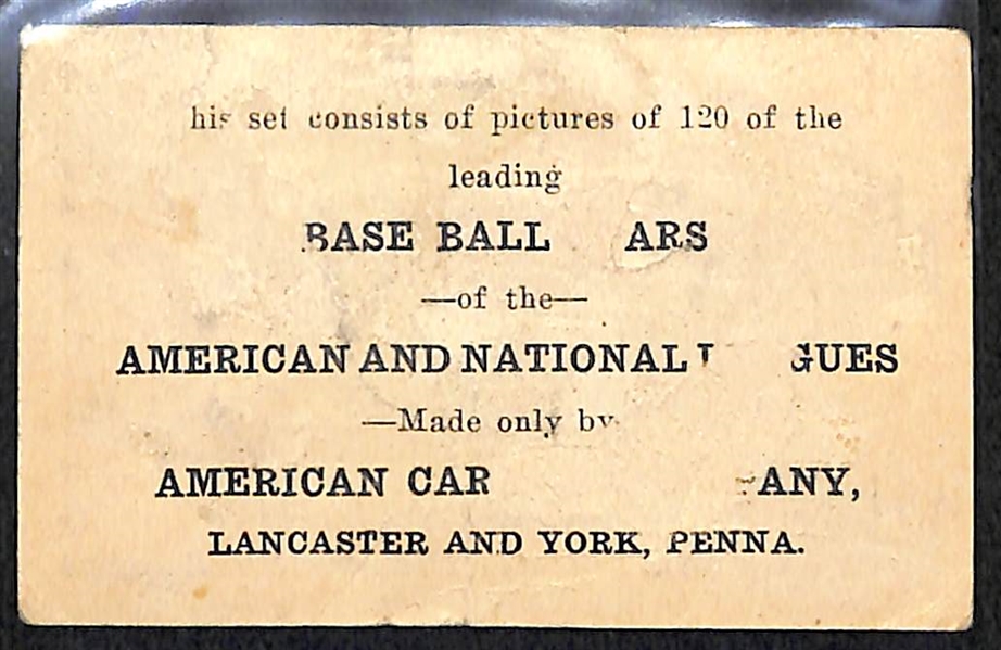 1922 E121 American Caramel Harry Hooper - HOF