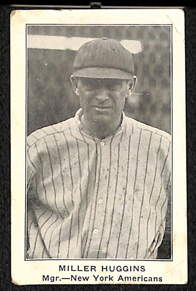 1922 E121 American Caramel Miller Huggins - HOF