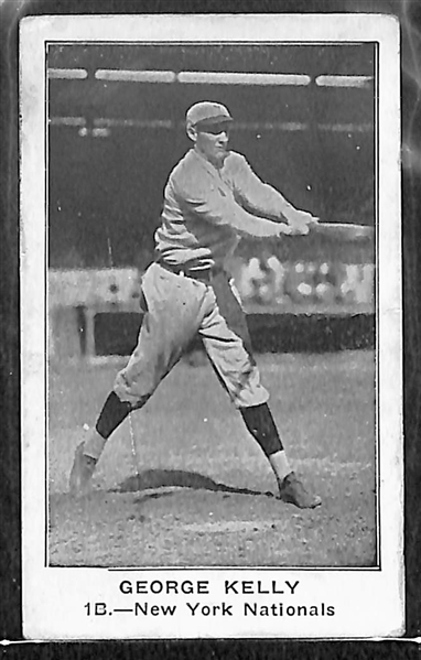 1922 E121 American Caramel George Kelly - HOF