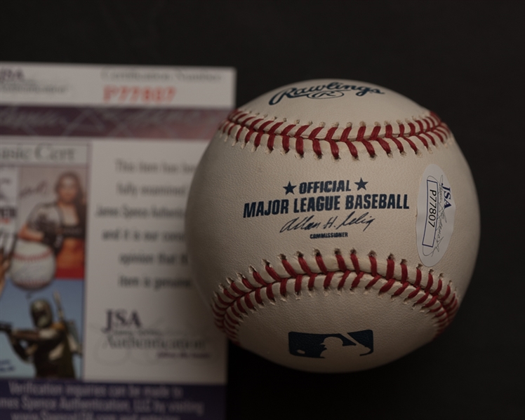 Cal Ripken Jr Signed official Major League Baseball - JSA