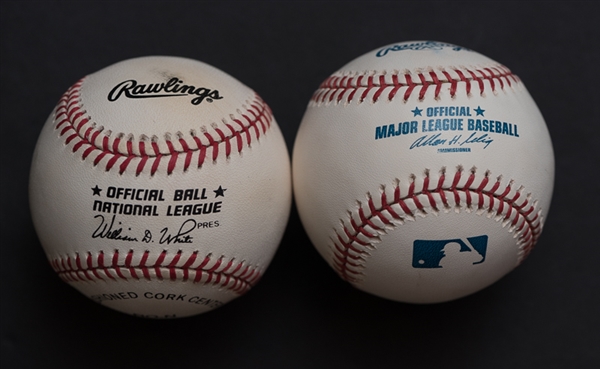 Steve Carlton & Goose Gossage Signed Baseballs 