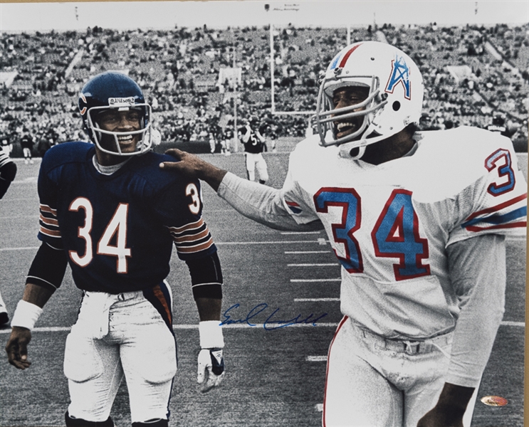 Earl Campbell Signed 16 x 20 Photo - Tristar