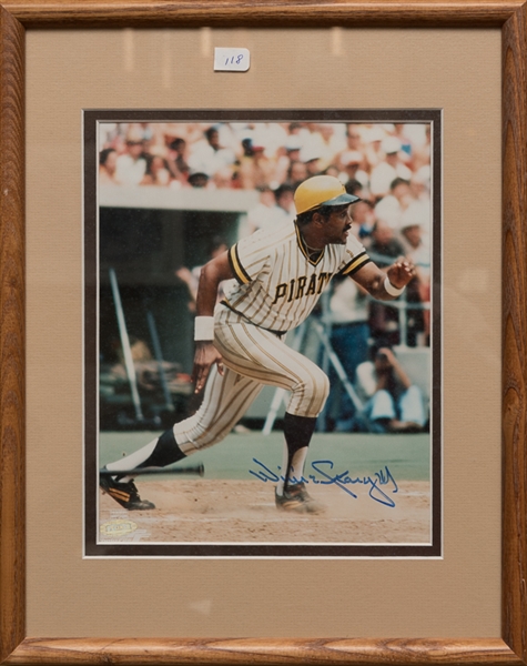 Willie Stargell Signed & Framed Photo - Steiner