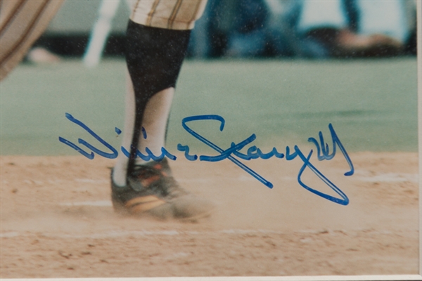 Willie Stargell Signed & Framed Photo - Steiner