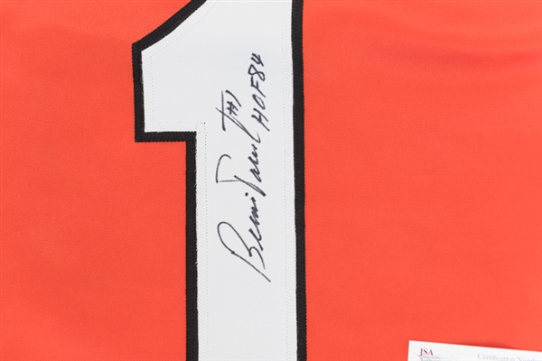 Bernie Parent Signed Philadelphia Flyers XL Jersey - JSA