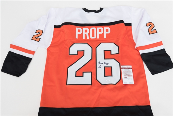 Brian Propp Signed Philadelphia Flyers XL Jersey - JSA