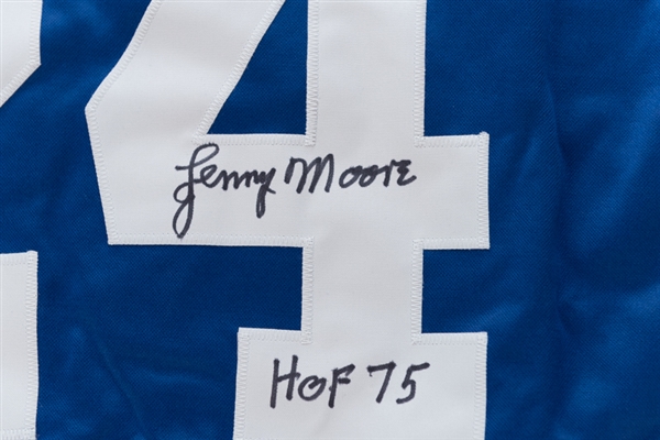 Lenny Moore Signed Colts XL Jersey - JSA