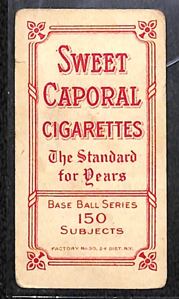 1909 T206 Jack Chesbro - Sweet Caporal - HOF