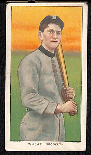 1909 T206 Zack Wheat - Piedmont Back - HOF