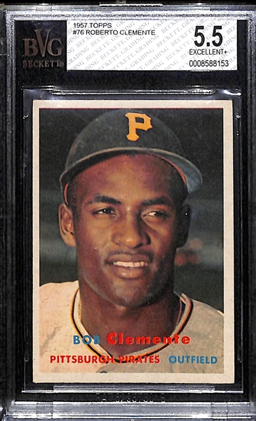 1957 Roberto Clemente BVG 5.5