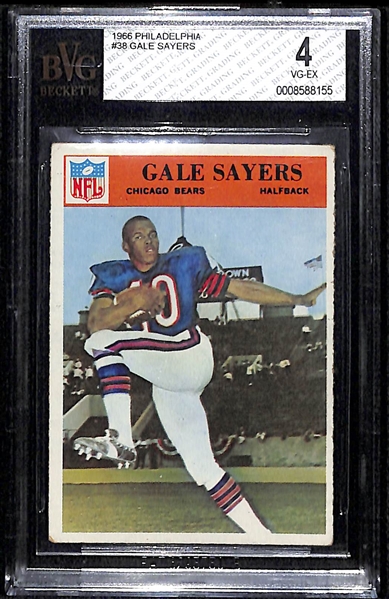 1966 Philadelphia Gale Sayers BVG 4