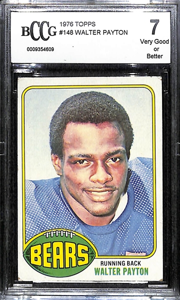 1976 Topps Walter Payton BCCG 7