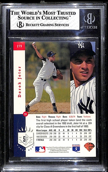 1993 SP Derek Jeter BGS 7.5