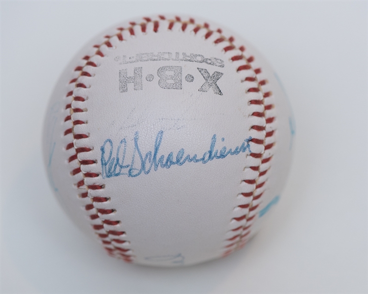 Multi-Star Signed Baseball w. Stan Musial