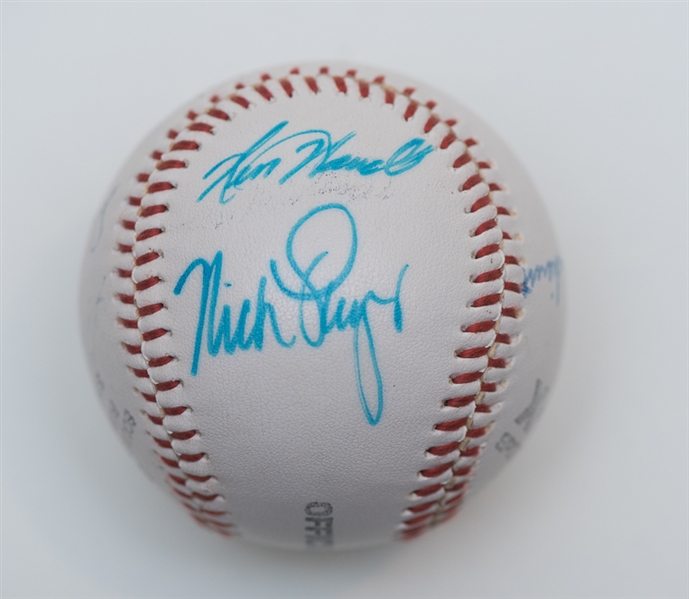 Multi-Star Signed Baseball w. Stan Musial