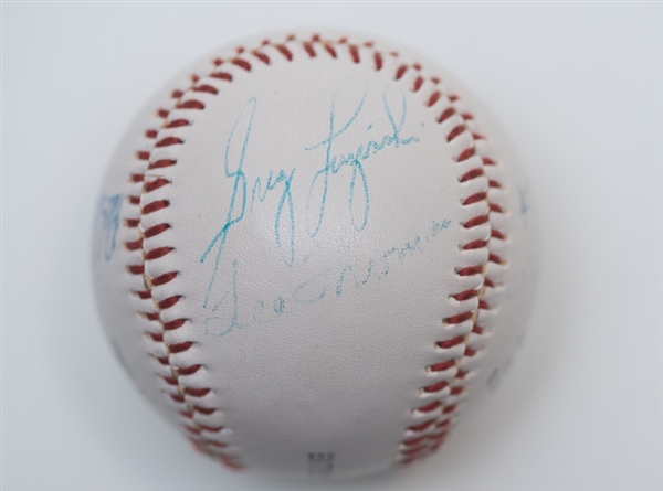 Multi-Star Signed Baseball w. Stan Musial