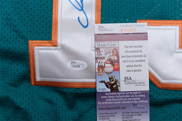 Sold at Auction: DAN MARINO SIGNED JERSEY (JSA COA)