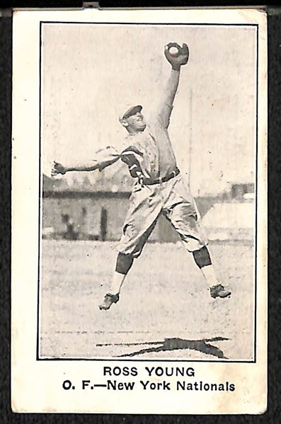 1922 E121 American Caramel Ross Youngs - HOF