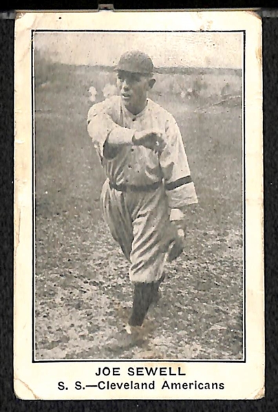 1922 E121 American Caramel Joe Sewell - HOF