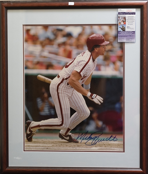 Mike Schmidt Signed & Framed Photo - JSA