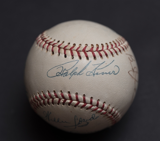 Multi-Signed Baseball w. Kiner & Stargell