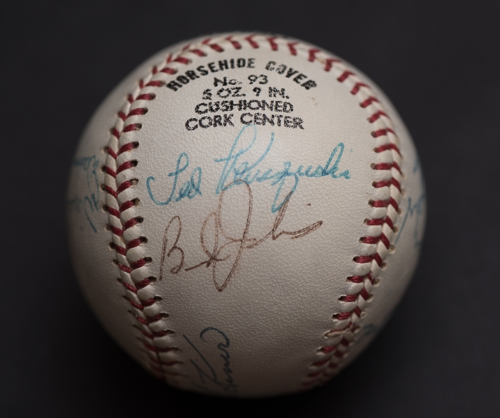 Multi-Signed Baseball w. Kiner & Stargell