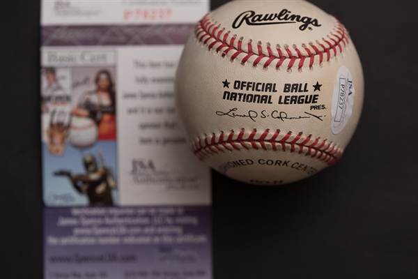 Lot of 2 Mike Piazza Signed Official MLB Baseballs