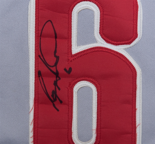 Ryan Howard Signed Philadelphia Phillies Jersey - JSA