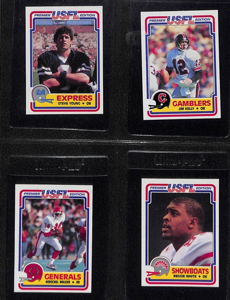 1984 Topps UFL Football Set