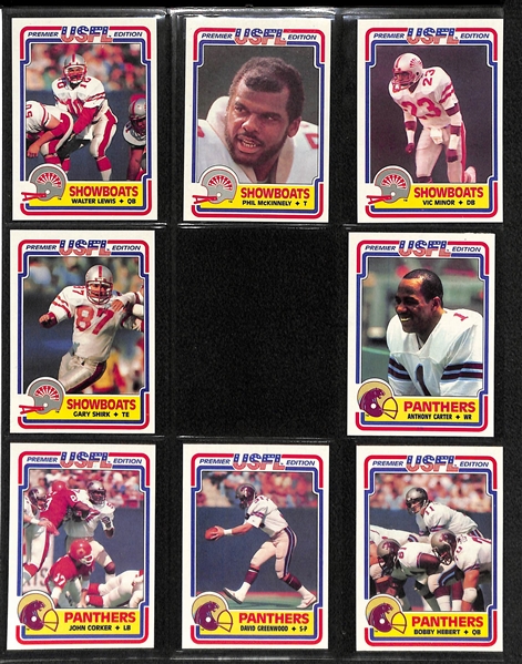 1984 Topps UFL Football Set