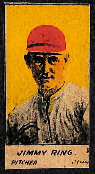 Three 1920's Strip Cards w. Nap Lajoie (HOF) 