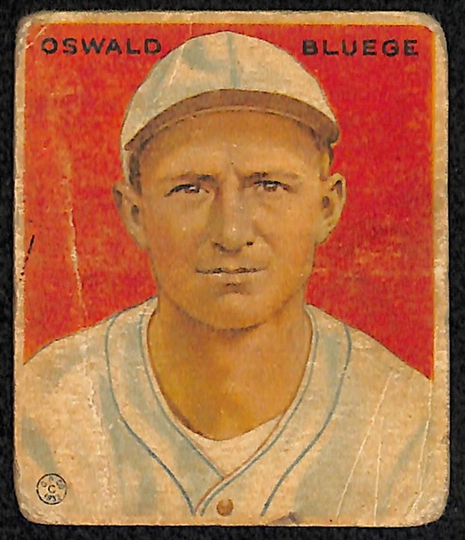 Lot of Five 1933 Goudey cards w. Rick Ferrell (HOF)