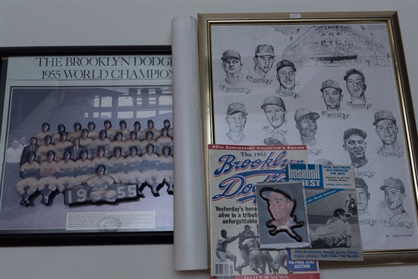 The 1955 BROOKLYN DODGERS 40th Anniversary Collector's Edition
