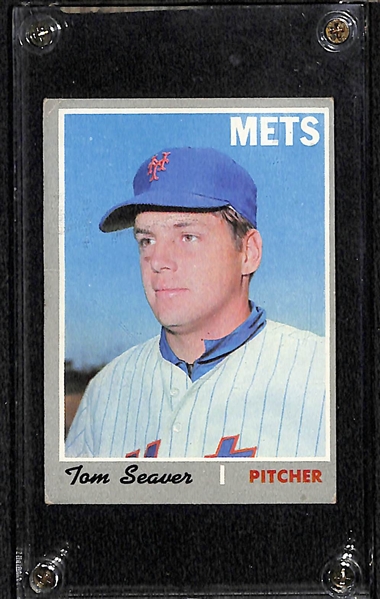 Lot of 2 Tom Seaver Cards - 1969 & 1970 Topps