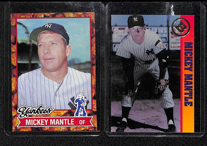 Mickey Mantle Lot of Cards and 1964 Coin