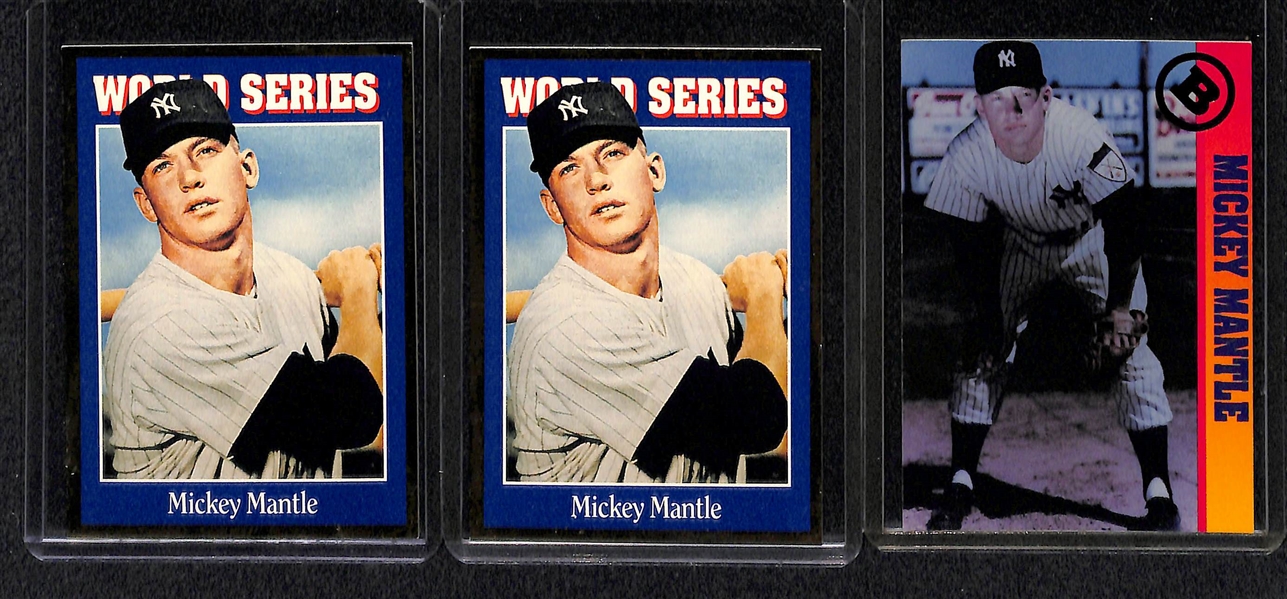 Mickey Mantle Lot of Cards and 1964 Coin